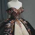 Jancember 6693 Chic Off Shoulder Sequins Quinceanera Party Dresses for Women