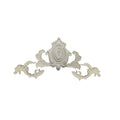 Interior Decorative Fiberglass Material Gypsum Mountain Flower Moulding Silicone Plaster Ceiling Pediment Molds