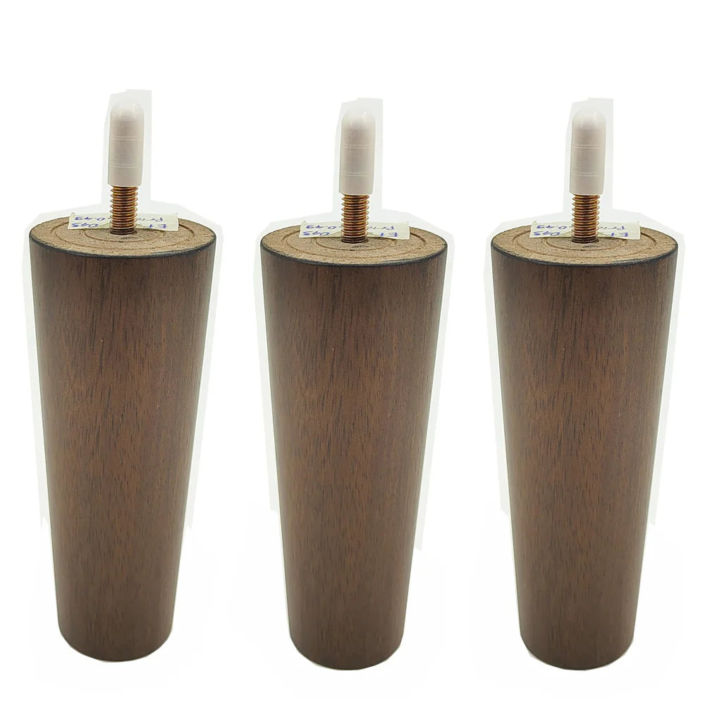 Fashionable OEM/ODM Wooden Sofa Legs for Kitchen Living Room Easy Installation Customizable Color Design Made Vietnam