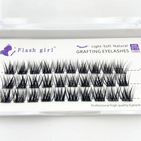 Flash Girl Wholesale Premium Faux Mink Eyelash Extensions Individual Volume Eyelash Extensions Private Label Eyelash Extensions