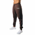 Customized Logo Casual Cotton Ankle Tied Gym Sweatpants Trousers Men's Jogging Pants