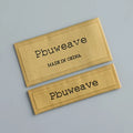 Quick Proofing Durable Woven Neck Labels for Clothing Brands End Fold Garment Woven Label Tags MegaBDM