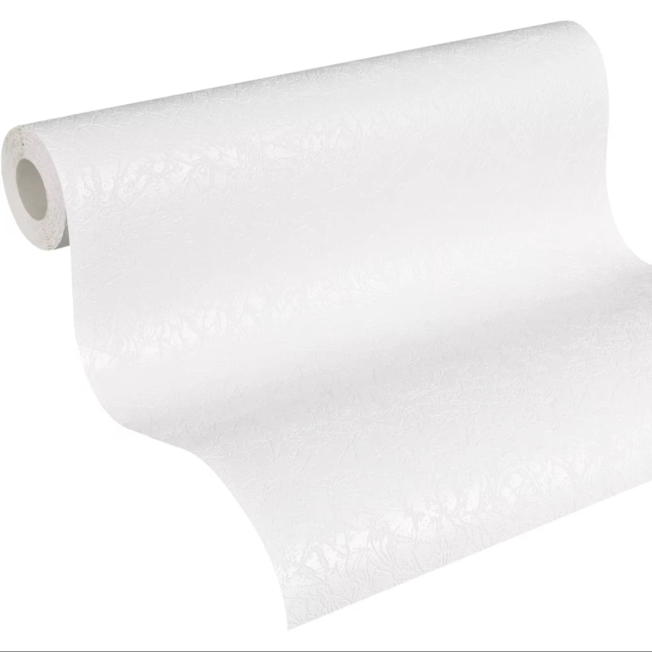 Made in Germany - Coatable Wallpaper rolls Plain Paintable White Non Woven Vinyl Wallpaper for costum painting - 1005 x 053 m