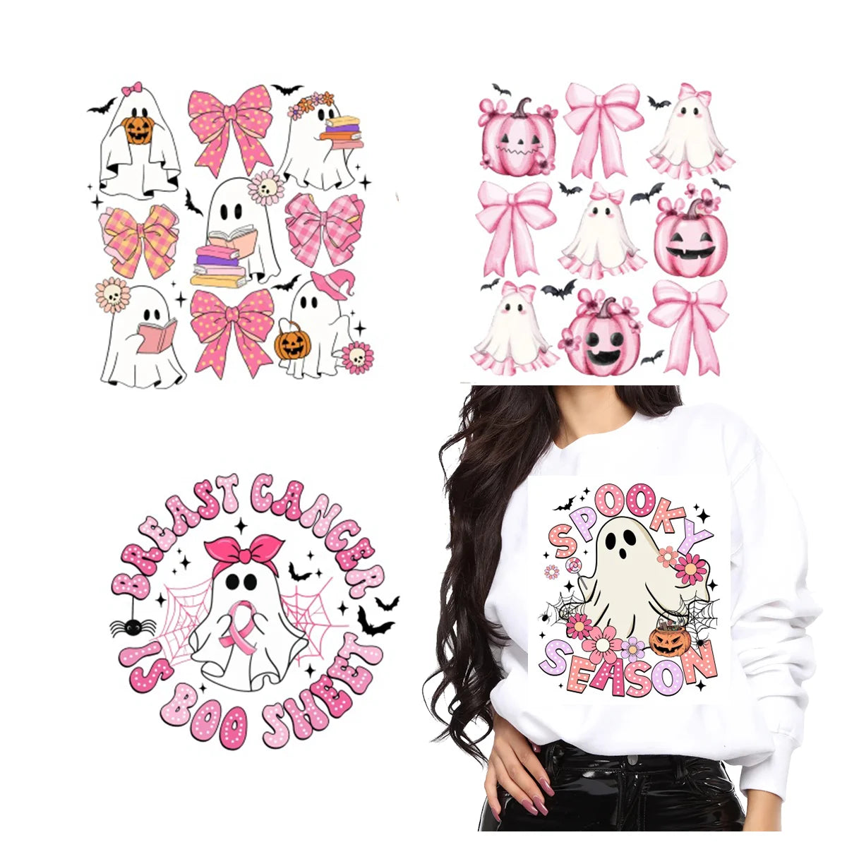 New Helloween Design Screen Print Heat Transfers Dtf Transfers Custom Design Dtf Transfers Designs Ready to Press T Shirts