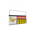 Hookei Supermarket Price Sign Board Plastic Frame for Fruits and Vegetables Promotion