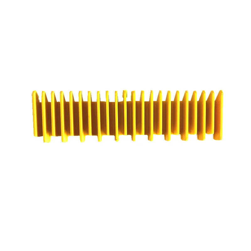 0129CAC001 Bimore Escalator Step Demarcation Center Yellow Plastic Strip