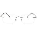 FEROCE Rectangular Frame Simple Style Rimless Titanium Frame Ultralight Optical Frame Factory Price Hot Sale