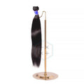 Durable Polished Stainless Steel Hair Extension Stand Wig Display for Store Salon
