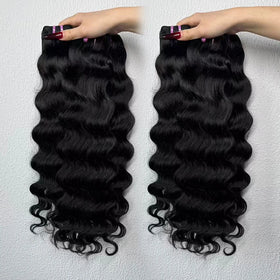 Sale in Bulk Vietnamese Hair Cambodian Wavy Bundles Raw Bundles 100% Real Human Braiding Hair Sourcing Supplier