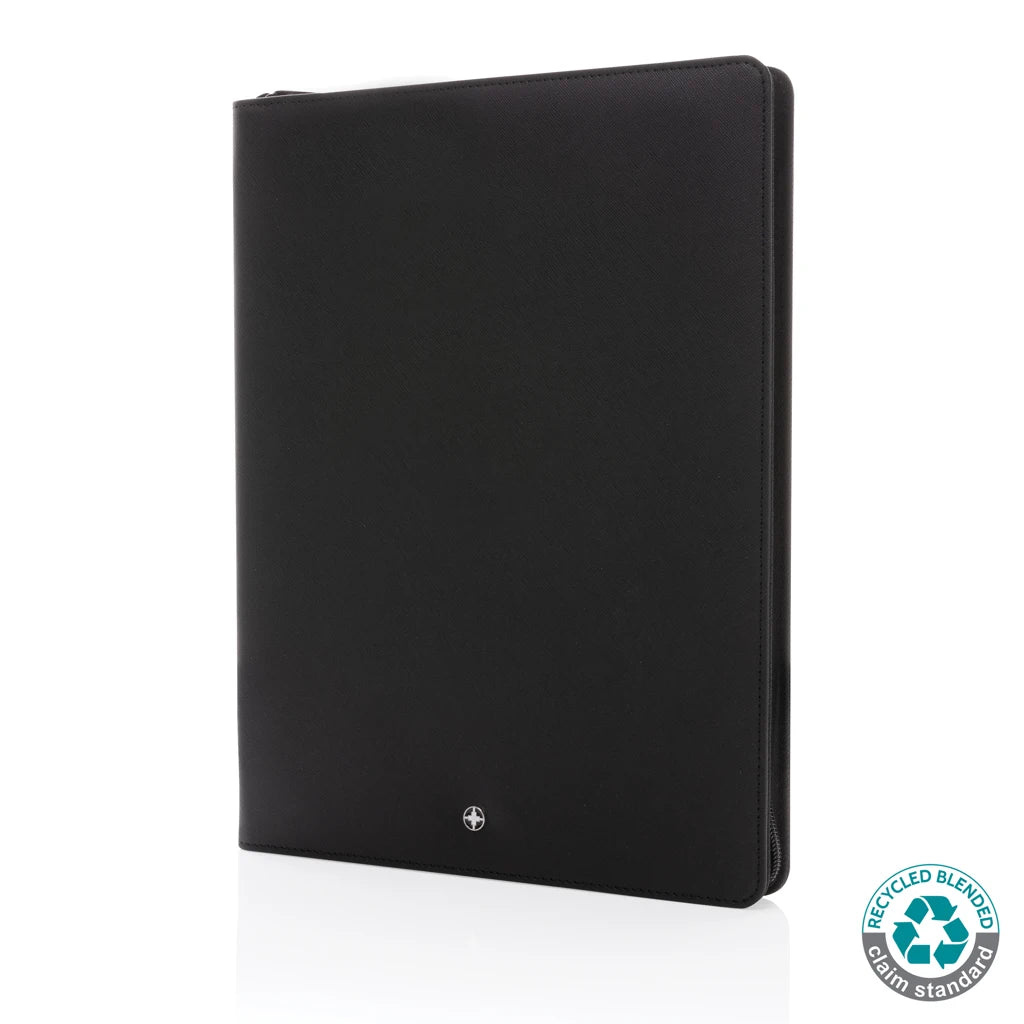 For Swiss Peak Heritage RCS RPU A4 Zipper Wallet Durable Paper & Media Storage Box