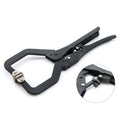 19 Inch Woodworking Self Adjust Welding Vise Grip Swivel Pad c Clamp
