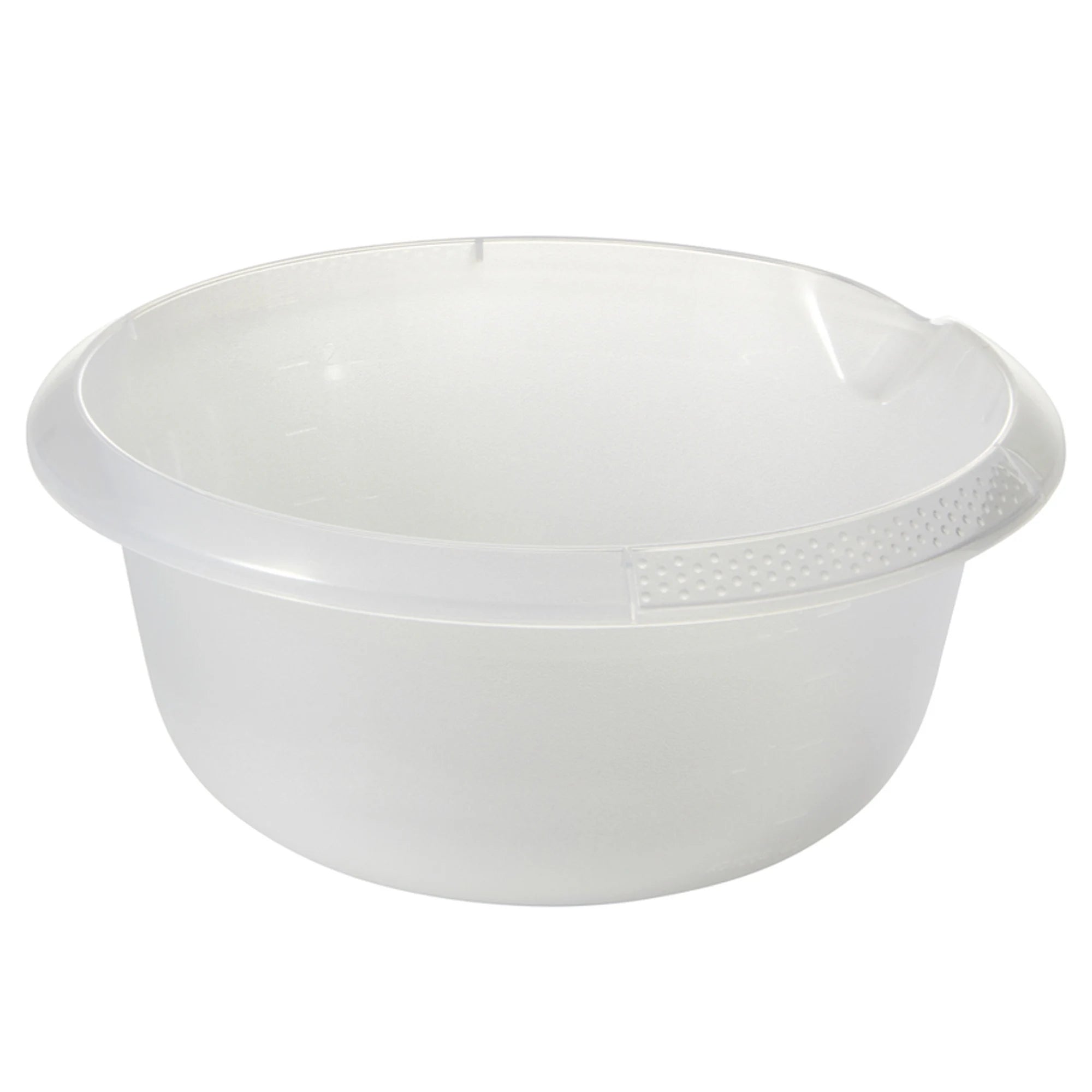Universal Bowl with Spout Round 2.5 l 24 cm Bjrk Transparent