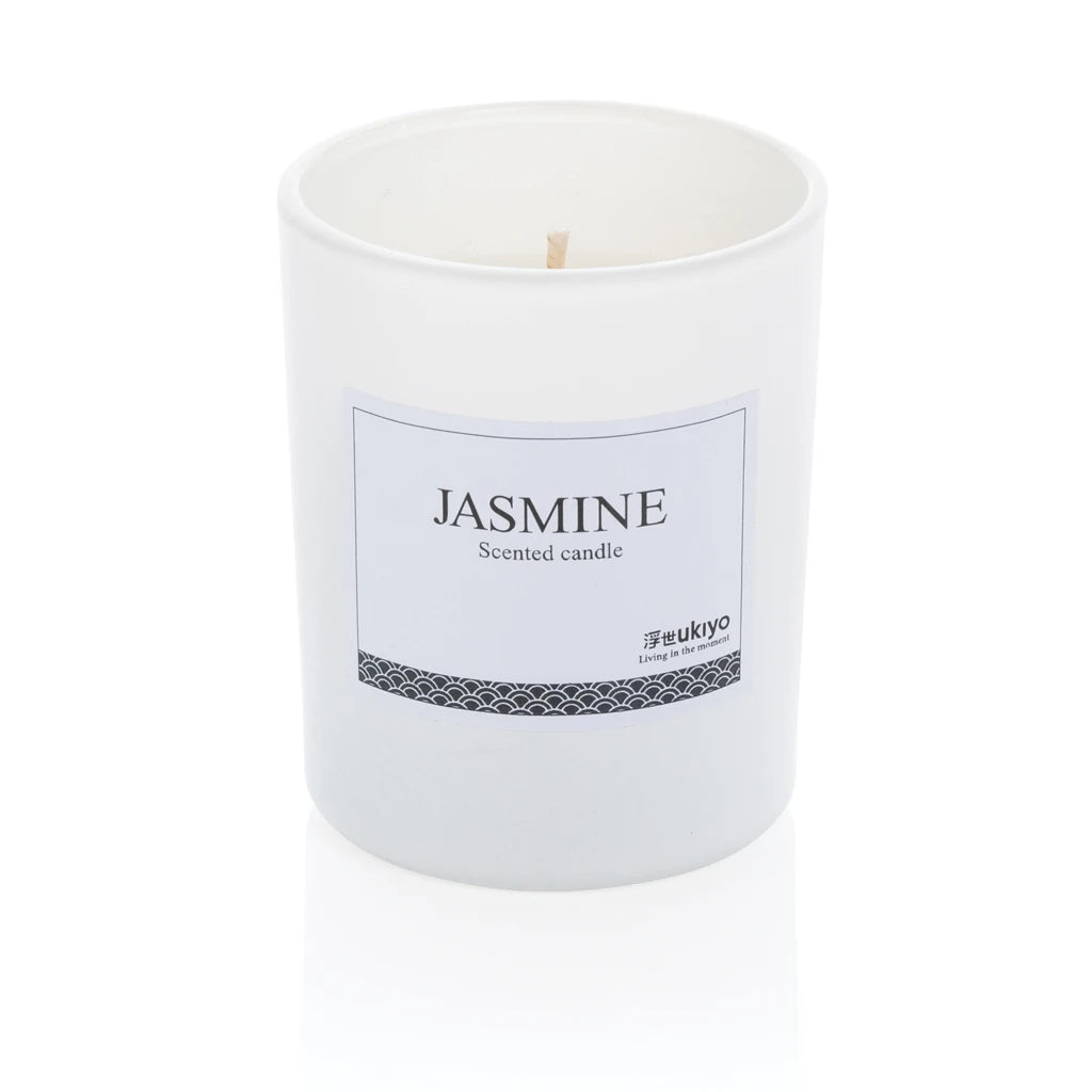 Small Ukiyo Scented Candle in Glass Premium Quality with Alluring Fragrance