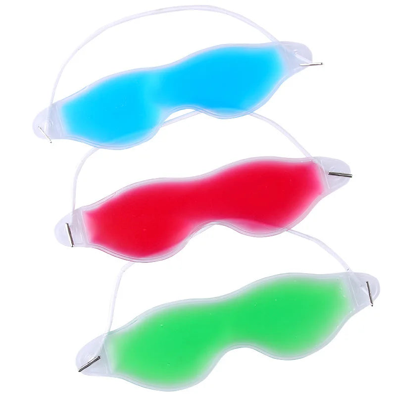Customized High Quality Reusable PVC Material Gel Beads Eye Mask Hot and Cold Compresses Eye Mask