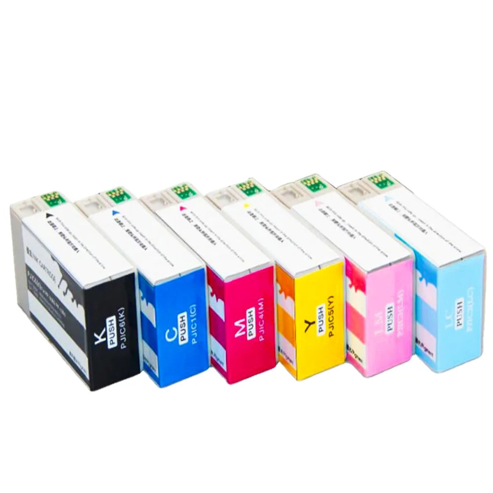 Tatrix Premium PJIC PJIC1 PJIC2 PJIC3 PJIC4 PJIC5 PJIC6 Inkjet Ink Cartridge for Epson CD Printer PP-100 PP-10ON PP-50 PP-50BD