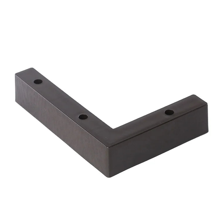 China Manufacturer's L-Shape Plastic Furniture Adjustable Feet for Outdoor Living Room Hospital Workshop Apartment Use Durable