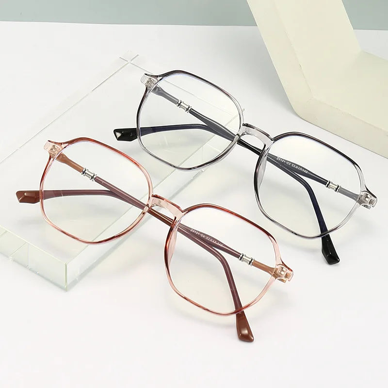 OEM Custom Logo Eyewear UV 400 Protection Tr90 Promotion for Men Women Shade Eye Glasses