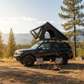 Heavy Duty Aluminum Alloy Hard Shell Waterproof Four-Season Car Tent Corrosion Resistant Low Profile Roof Top Shelter for Road
