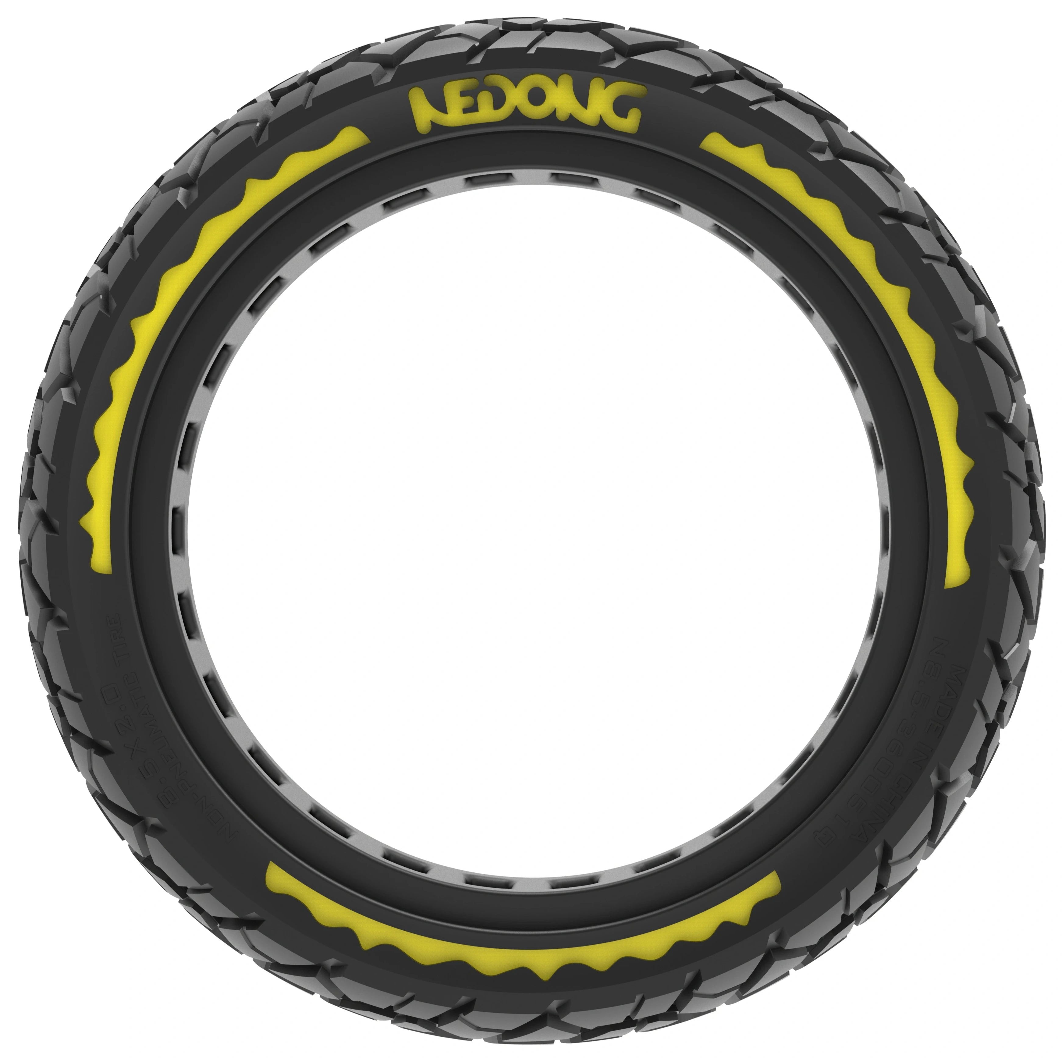 Nedong Anti-Puncture Airless Tire 8.5x2.0 Inches Off-Road New Pattern for Xiaomi M365 Electric Scooter & Kick Scooters