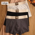 Factory Wholesale High Quality Cotton Boxer Briefs for Men Soft Breathable High Elastic Sweat-Absorbing Underwear