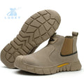 Cheap Engineering Working Anti Smashing Work Shoes Suede Trendy Safety Shoes