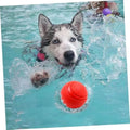 Bite Resistant Tough Hard Grooved Solid Rubber Dog Bite-proof Chewing Training Teeth Ball