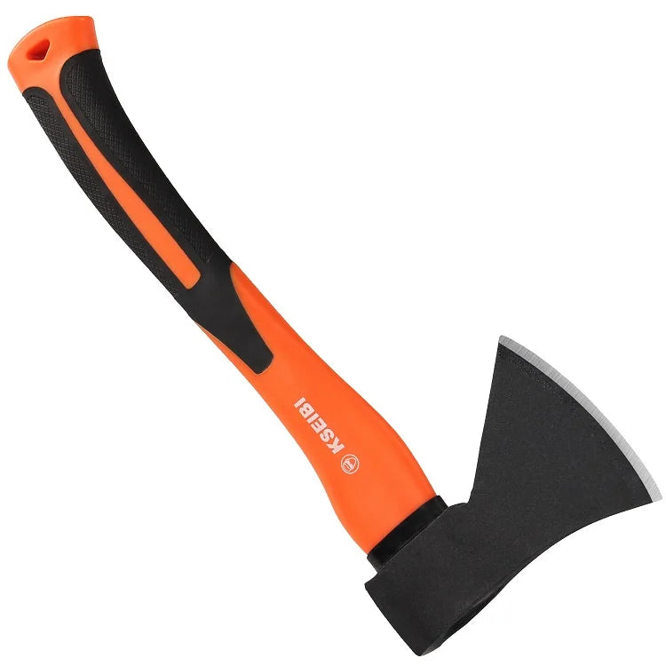 KSEIBI High Quality AXE WITH FIBERGLASS HANDLE 600g for Shape Split and Cut Wood to Harvest Timber.