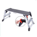 Portable Folding Ladder Stools Aluminum Alloy Modern Outdoor Car Wash Bench Work Platform