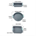Silicone Baking Pan Set Cake Pan Loaf Pan and More Baking Tools Kitchen Gadgets Kitchen Accessories