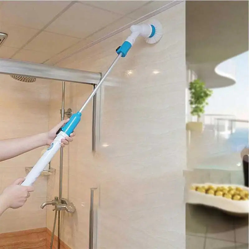 Household Carpet Spin Set Toilet Window Kitchen Scrubber Bathroom Car Self Electric Cleaning Brushes