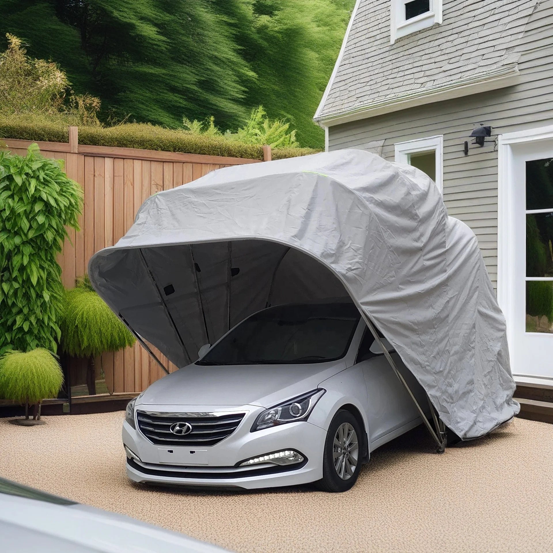 New Arrival Folding Car Garage Simple Design Garden Carport Durable Outdoor Canopy Tent for Vehicle Protection