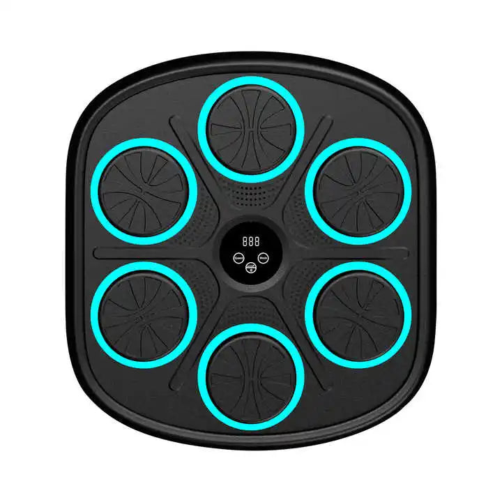 Sale Music Boxing Machine With Boxing Gloves Bluetooth Wall Mounted Boxing Game Intelligent Punching Target Workout Equipment
