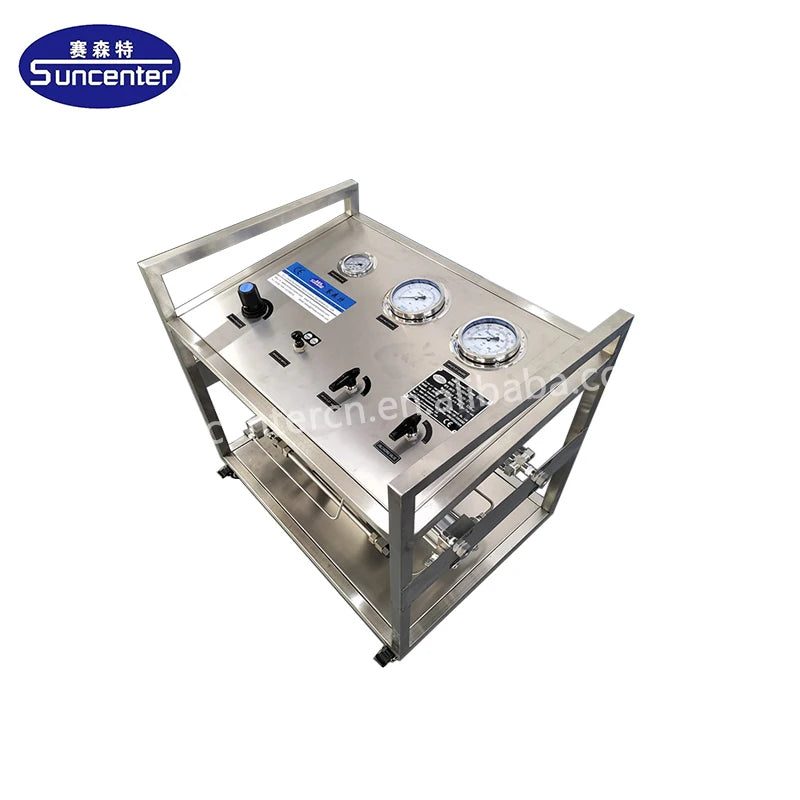 High Pressure Pneumatic Oxygen Gas Booster Pump System