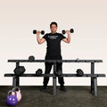 China Factory Sale Commercial Gym Exercise Equipment Storage 10 Pairs Dumbbell Set Rack for Commercial Use