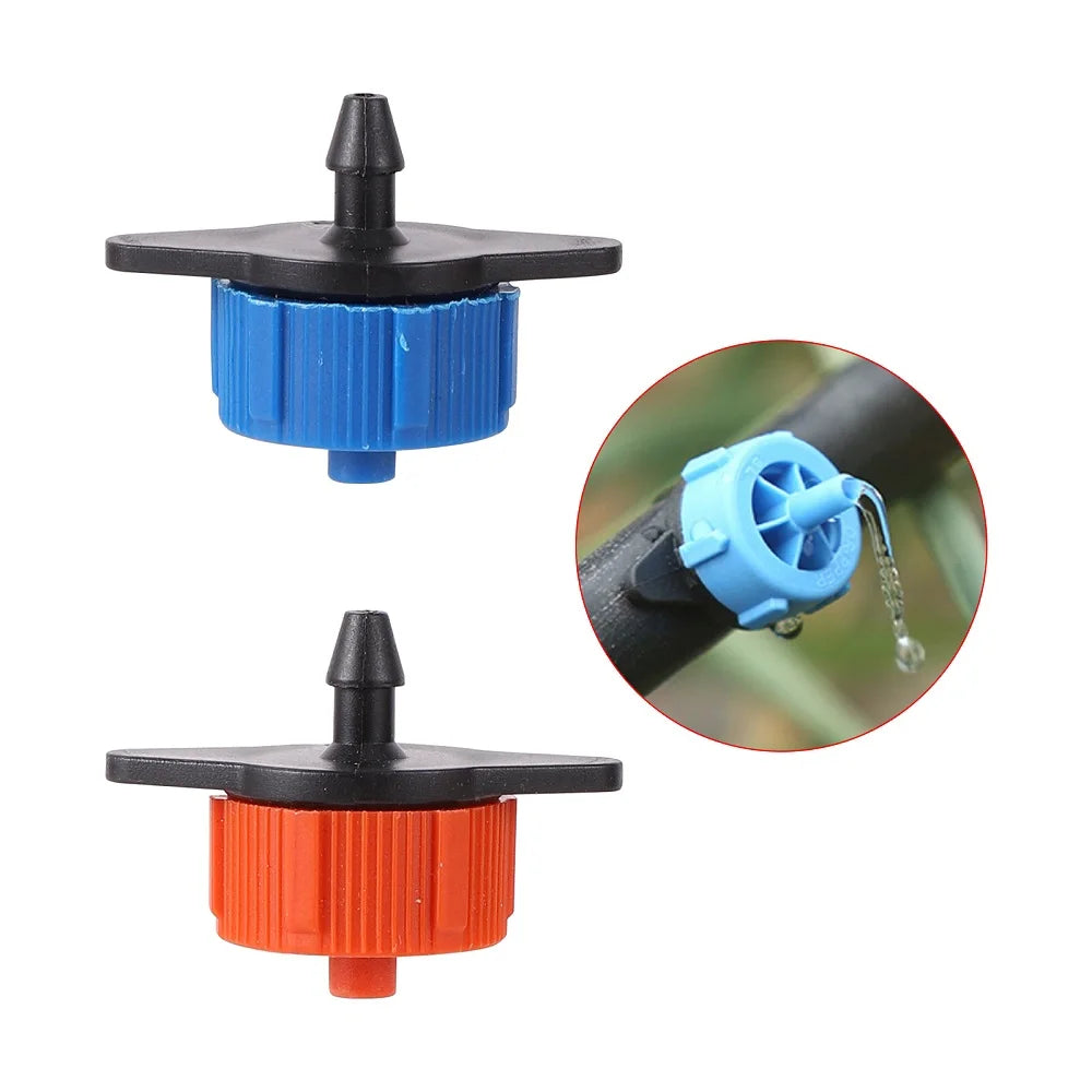 4L 8L Irrigation Online Dripper Emitter Detachable Pressure Compensating Dripper for Farm Irrigation System