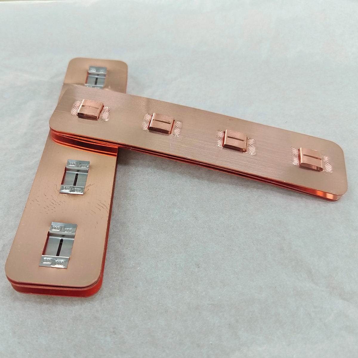 WELLGO Factory Custom 0.3mm 26650 Copper Nickel Plate Copper Busbar Lithium Battery Nickel Plated Copper Strip Connector