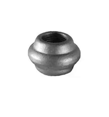 25x35mm Hole 16.5 Wrought Iron Articles Cast Iron Trim  Sleeves for Gate Fence Railing Handrail Balustrade