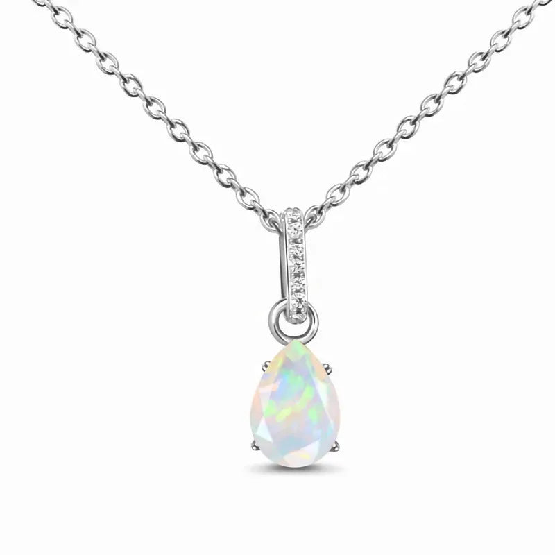 Wholesale JR Brand 925 Sterling Silver Zircon Crystal Heart Shape Christian Charm Necklace for Unisex