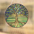 Factory Price Art Deco Stained Glass Window Design Suncatcher Kit Leaded Earrings Hanging Home Decor Low Price