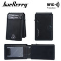New Men's Card Bag Business RFID Anti-theft Card Swiping Bag Automatic Pop-up Multi Slot Side Push Card Bag for Men