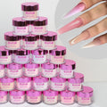 Acrylic Powder Private Label Nail Extension Color Polymer Powder  Nude Nail Acrylic Powder Set for Nail Painting