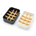 Customization Bamboo Fiber Soap Dish Holder Portable Soap Dish Box for Travel