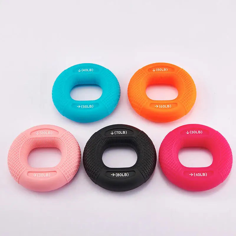 ProCircle Silicone Hand Strengthener Grip Ring Forearm Exerciser for Body Muscle Forearm Ring Hand Squeezer Grip Trainer