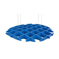 Eco-Friendly Sound Proofing Polyester Fiber Panels Hanging Suspended Acoustic Ceiling Baffle for Office