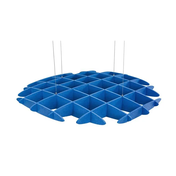 Eco-Friendly Sound Proofing Polyester Fiber Panels Hanging Suspended Acoustic Ceiling Baffle for Office