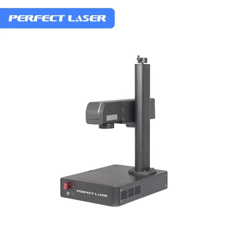 Perfect Laser Hot Sale Smart 20W Mini Desktop Metal Plastic Fiber Laser Marker Engraving Machines WIth Intel Industrial Computer