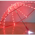 Umbrella with Led Light 23" 8K POE Transparent Umbrella Dance Umbrella with Light
