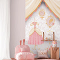 Germany Made Photo Wallpaper Murals for Kids' Bedroom Dining Room Living Room Gym Hospital Princess Cream Grey Pink Non Woven