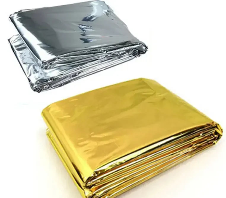 Outdoor Camping Emergency Survival Mylar Blanket 210x160cm