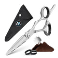 Hair Cutting Scissors 6.5in Stainless Steel Barber Haircut Shears 28 Teeth Medium Handle Right-Handed for Men/Women Scissors